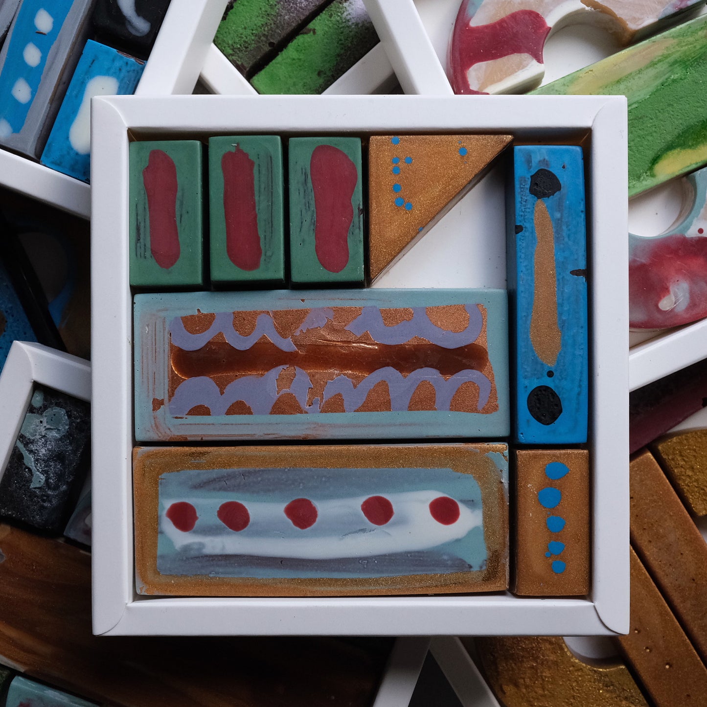 Crazy Dots Blocks small ♥ ♥