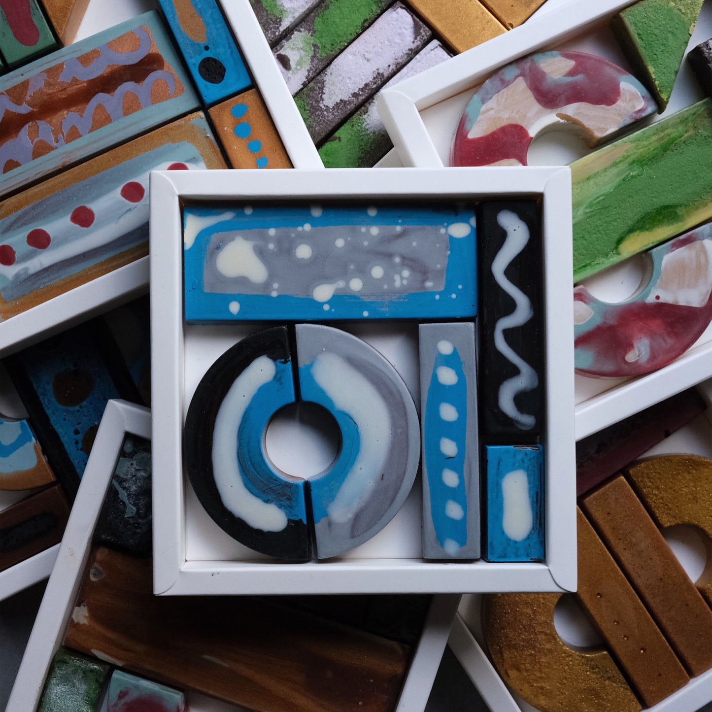 Crazy Dots Blocks small ♥ ♥