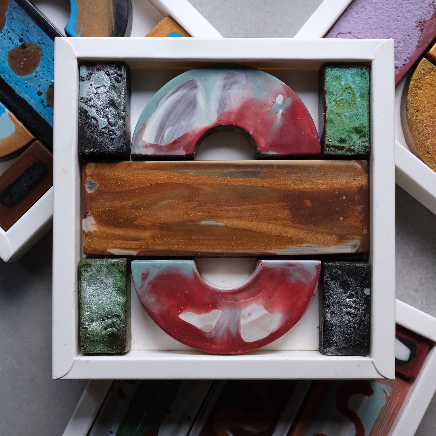 Crazy Dots Blocks small ♥ ♥