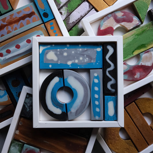 Crazy Dots Blocks small ♥ ♥