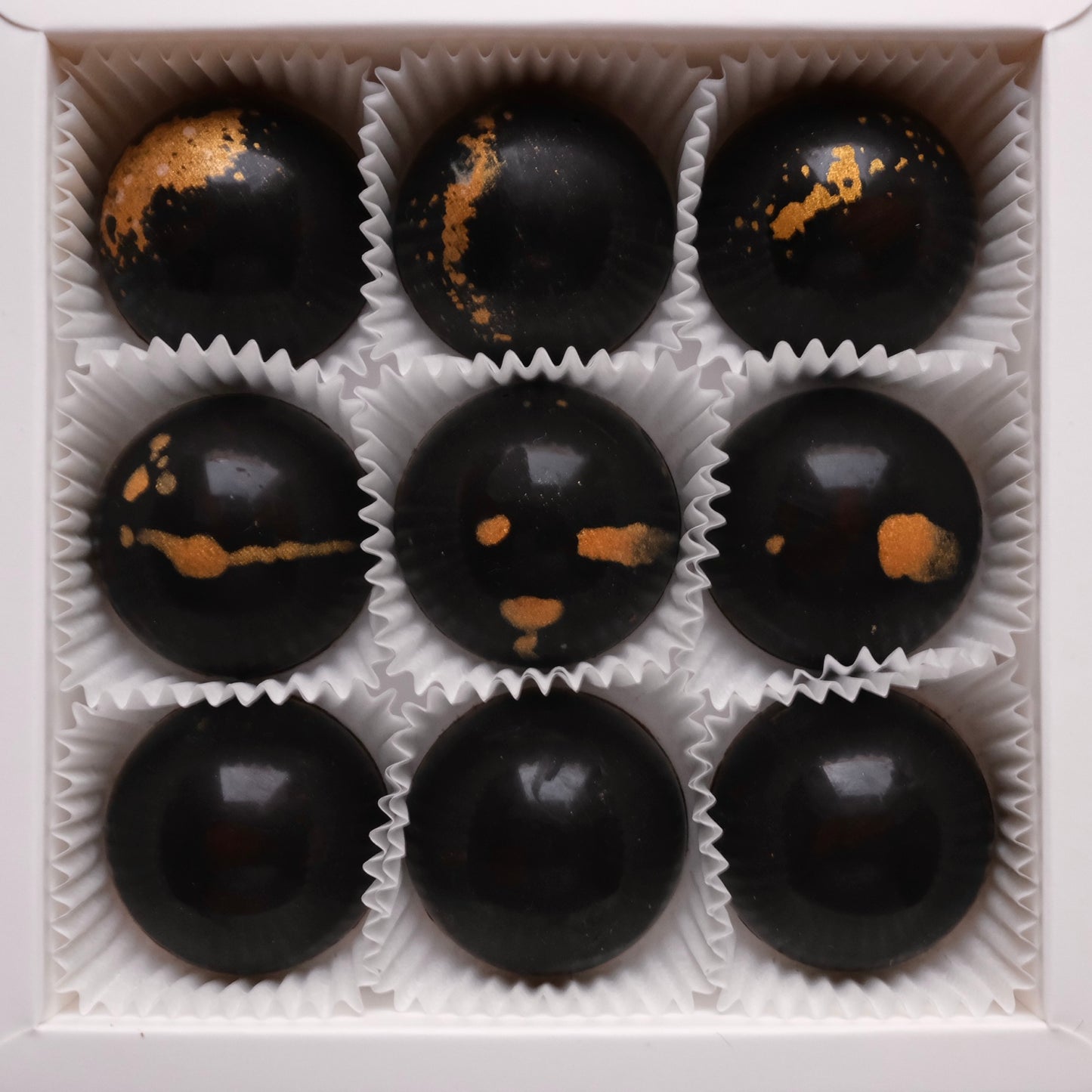 Black dots